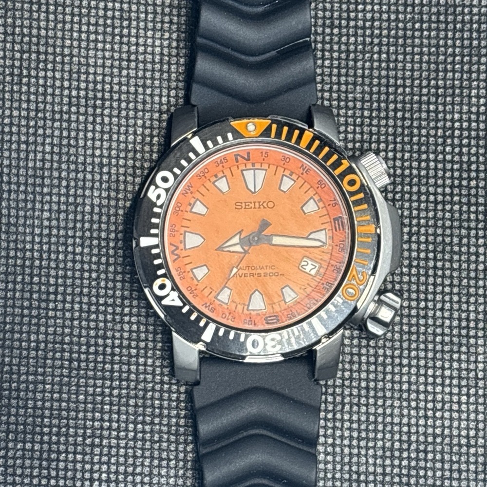 RARE Seiko Land Monster Divers 23 Jewels 200M 7S35-00F0 Automatic Men's Watch‎